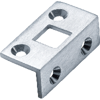 Hoeksluitplaat vierkante stang MMC