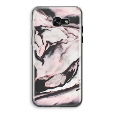 Roze stroom: Samsung Galaxy A5 (2017) Transparant Hoesje