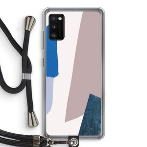 Lapis: Samsung Galaxy A41 Transparant Hoesje met koord