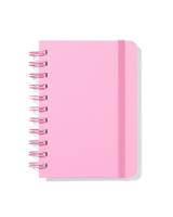 HEMA Notitieboek A6 Gelinieerd Roze