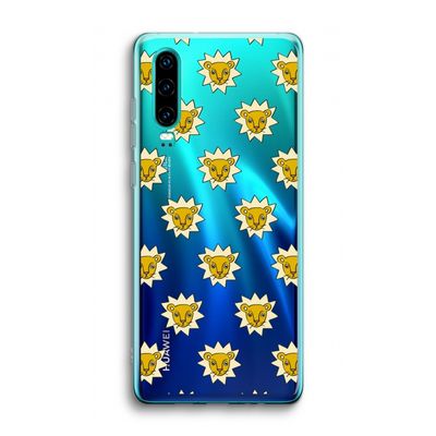 Leeuwenkoppen: Huawei P30 Transparant Hoesje