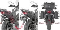 GIVI PLR Zijkofferhouders, Motorspecifieke bagage, PLR4126 GIVI PLR Zijkofferhouders, Motorspecifieke bagage, PLR4126