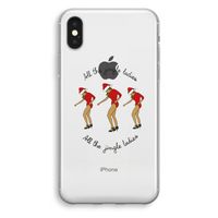 Jingle Ladies: iPhone XS Transparant Hoesje