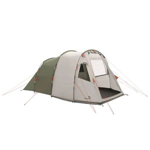 Easy Camp Tunneltent 4-persoons Huntsville 400 groen en crèmekleurig