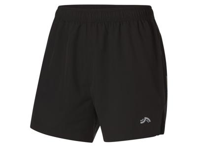 CRIVIT Heren hardloopshort (Zwart, S)