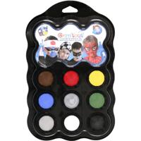 Grim&apos;tout schminkpalet Helden, 9 kleuren