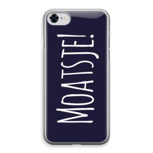 Moatsje!: iPhone 8 Transparant Hoesje