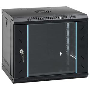 VidaXL Netwerkkast wandgemonteerd 9u 19" ip20 53x40x45 cm