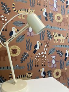 Behang Zoo Rol Bruin