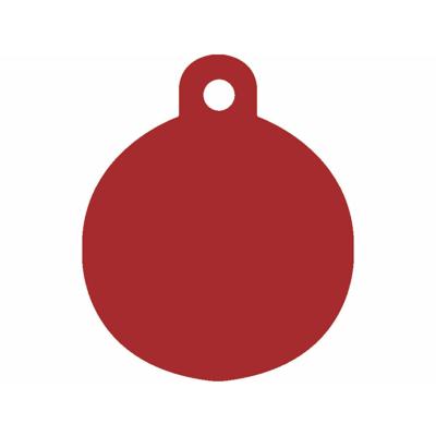 Naamplaatje Imarc Circle Rood