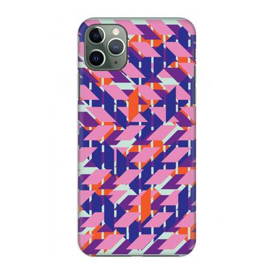 Skew Blush 3: Volledig geprint iPhone 11 Pro Max Hoesje