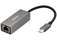 Sandberg Netværksadapter USB-C Kabling - thumbnail