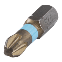 Wolfcraft Torsie TiN-bits | Kruiskop PZ3 | 2 stuks - 1327000