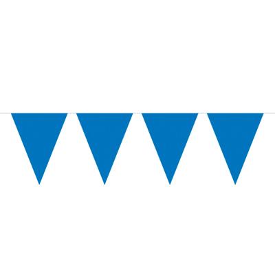 Folat BV Blauwe mini vlaggenlijn, 3mtr.