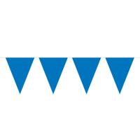 Folat BV Blauwe mini vlaggenlijn, 3mtr.