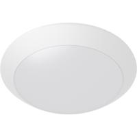 LED Plafondlamp - Badkamerlamp - Brinton Aquin - Waterdicht IP65 - E27 Fitting - Opbouw - Rond - Wit