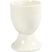 Creativ Company Eierdop, h: 6,5 cm, off-white, 12 stuk/ 1 doos