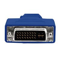 Hama DVI-M naar VGA-F-adapter IT Presenter Blauw - thumbnail