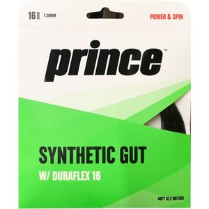 Prince Synthetic Gut Duraflex Set Black