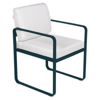Fermob Bellevie dining armchair tuinstoel Acapulco blue - Off-White - thumbnail