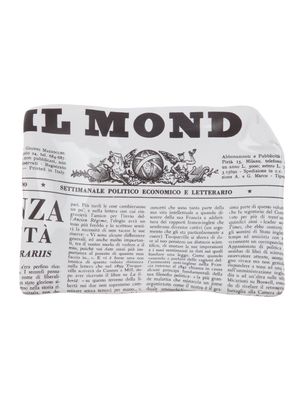 Fornasetti 'Il Mondo ' Cendrier porcelaine - Blanc