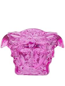 Versace vase Medusa en cristal (19 cm) - Rose