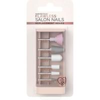 Accessoires voor manicure en pedicure - FLAWLESS FINISH - Vlekkeloze nagels - Set van 6 vervangende koppen