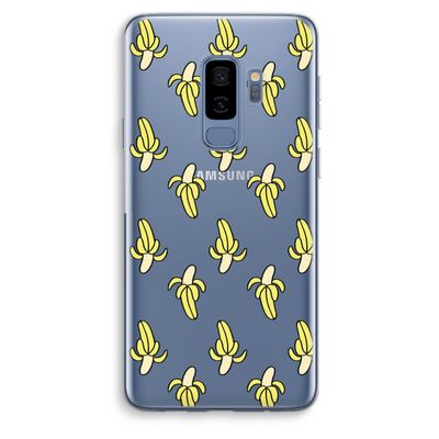 Bananas: Samsung Galaxy S9 Plus Transparant Hoesje