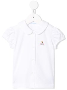 familiar t-shirt à broderies - Blanc