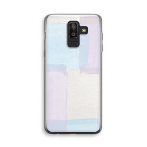 Square pastel: Samsung Galaxy J8 (2018) Transparant Hoesje