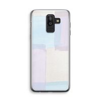 Square pastel: Samsung Galaxy J8 (2018) Transparant Hoesje