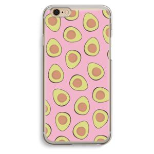 Dancing avocados: iPhone 6 / 6S Transparant Hoesje