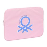 Laptophoes Benetton Pink Roze (34 x 25 x 2 cm)