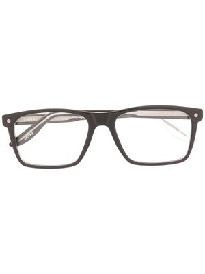 Snob lunettes de vue Max à monture rectangulaire - Noir