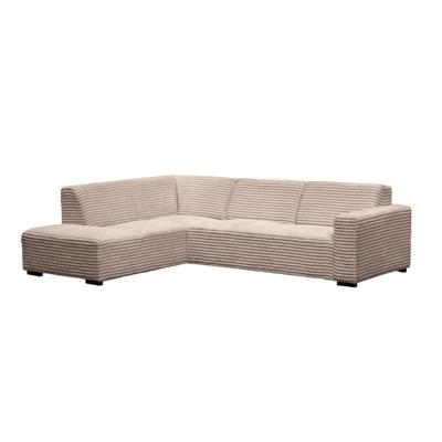 Haluta Hoekbank Emmen - 270 x 210 x 77 cm - Beige - Links