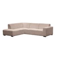 Haluta Hoekbank Emmen - 270 x 210 x 77 cm - Beige - Links