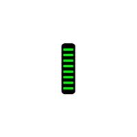 RRP Proguard bolt on v1 - front - sticker - mini - neon green