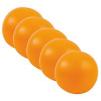 5x Opblaasbare strandbal oranje 30 cm 5x Opblaasbare strandbal oranje 30 cm