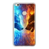 Fire & Ice: Huawei Ascend P8 Lite (2017) Transparant Hoesje Fire & Ice: Huawei Ascend P8 Lite (2017) Transparant Hoesje