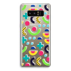 8-bit N°1: Samsung Galaxy Note 8 Transparant Hoesje