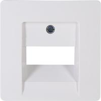 Enzo Kopp hk05 arctic wit afdekplaat utp dubbel - 4621460