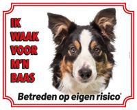 Border Collie Waakbord