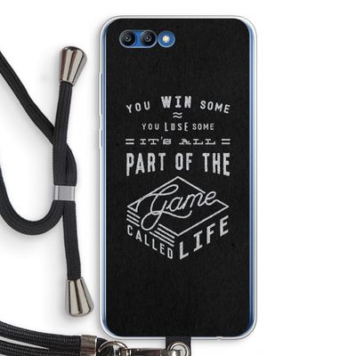 Life: Honor 10 Transparant Hoesje met koord