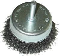 SW STAHL komborstel "63204" cup brushes with 6mm shaf sw-steel d=75mm steel