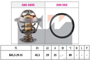 Kw Thermostaat 580 389