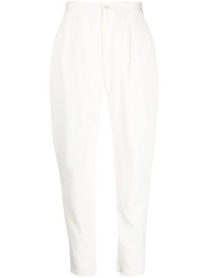Ralph Lauren Collection pantalon Harrison à coupe courte - Blanc
