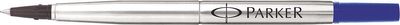 Parker vulling voor roller medium, blauw