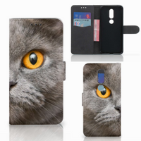 Telefoonhoesje met Pasjes Nokia 7.1 Britse Korthaar - thumbnail