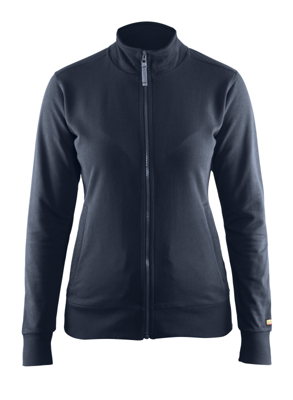 Blåkläder Dames Sweatshirt 33721158 | Donker marineblauw | Maat M - 7330509587782