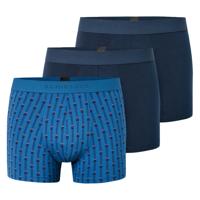 Schiesser 95/5 boxershorts blauw